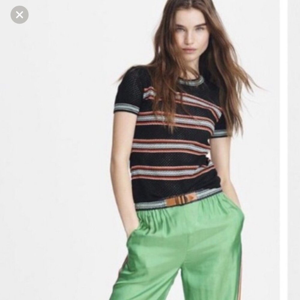 Rag & Bone Darcie Mesh Pullover